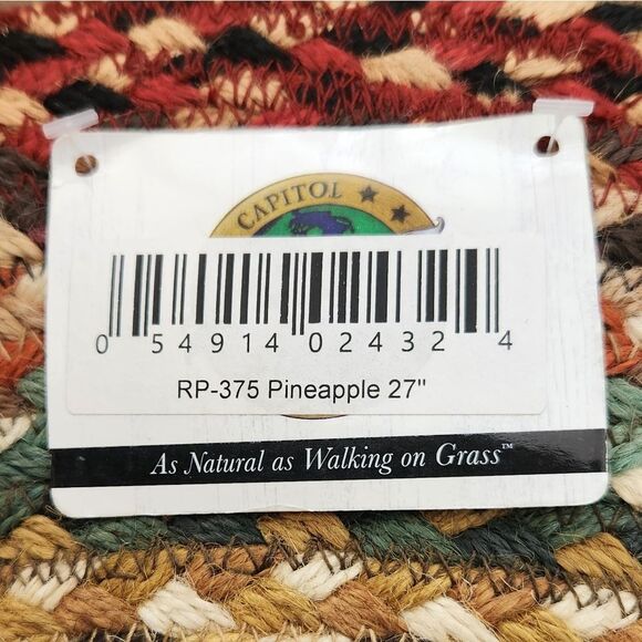 Braided Earth Rug - NWT - Picture 6 of 7